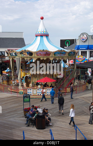 Pier 39 San Francisco Californie Carrousel Banque D'Images