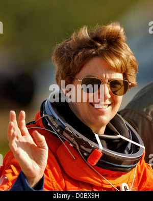 Eileen Collins Commandant STS-114 Banque D'Images