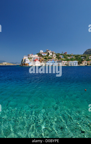 Kastellorizo. Îles du Dodécanèse. La Grèce. Banque D'Images