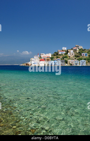 Kastellorizo. Îles du Dodécanèse. La Grèce. Banque D'Images