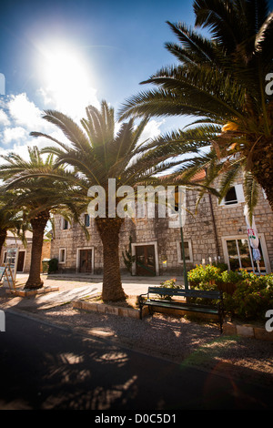 La ville de Hvar, île de Hvar Croatie Banque D'Images