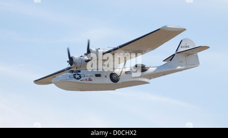 G-PBYA Mlle Pick Up est le nom de ce vénérable Consolidated PBY Catalina Banque D'Images