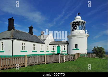 Phare d'Anvil Point à tête Durlston sur l'île de Purbeck le long de la côte jurassique du Dorset, dans le sud de l'Angleterre, Royaume-Uni Banque D'Images