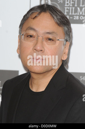 Kazuo Ishiguro La 54e Times BFI London Film Festival - Never let me go - Photocall Londres, Angleterre - 13.10.10 Banque D'Images