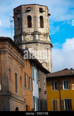 Clocher octogonal (1537) de l'église Chiesa di San Prospero, vieille ville de la ville de Reggio Emilia Émilie-romagne en Italie du nord Banque D'Images