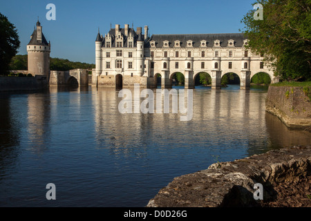 Le CHÂTEAU DE CHENONCEAUX SUR LE CHER Indre-et-Loire (37) FRANCE Banque D'Images