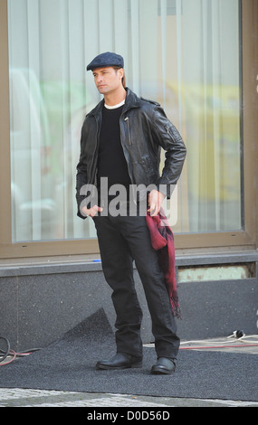 Josh Holloway un emplacement pour le tournage de la nouvelle Mission : Impossible film (MI:4) Prague, République tchèque - 14.10.10 Présentations tardives Banque D'Images