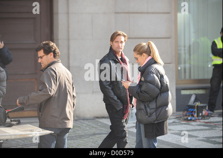 Josh Holloway un emplacement pour le tournage de la nouvelle Mission : Impossible film (MI:4) Prague, République tchèque - 14.10.10 Présentations tardives Banque D'Images