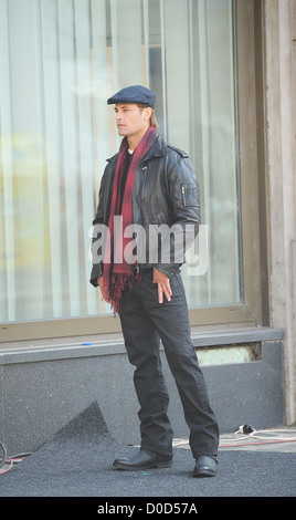 Josh Holloway un emplacement pour le tournage de la nouvelle Mission : Impossible film (MI:4) Prague, République tchèque4. Banque D'Images