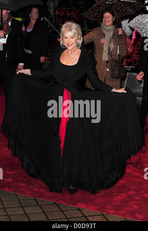 Dame Helen Mirren, le Royaume-Uni première de "rose", s'est tenue au Royal Festival HallArrivals Londres, Angleterre Banque D'Images