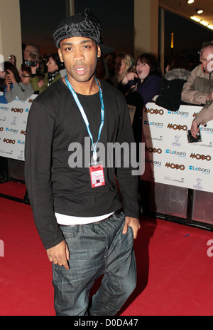 Wiley MOBO Awards 2010 qui a eu lieu à l'Echo Arena Liverpool, Angleterre Banque D'Images