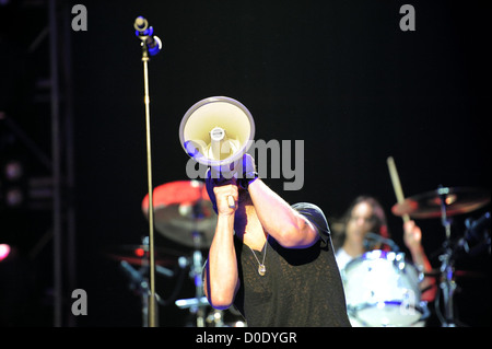 Chris Daughtry Daughtry effectuée au Grand Arena le 27 octobre pour des milliers d'impatients et adorant fans publie Banque D'Images