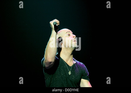 Chris Daughtry Daughtry effectuée au Grand Arena le 27 octobre pour des milliers d'impatients et adorant fans publie Banque D'Images