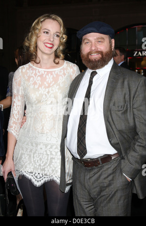 Guest et Zach Galifianakis Los Angeles Premiere de 'Date de début' tenue à l'Grauman's Chinese Theatre Hollywood, Californie - Banque D'Images