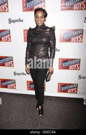 Anika Noni Rose du film Dreamgirls soirée d'ouverture de la comédie musicale de Broadway production de 'l' à la Scottsboro Banque D'Images