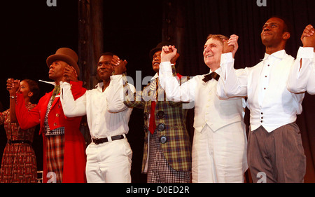 Washington, Sharon Colman Domingo, Joshua Henry, Forrest McClendon, John Cullum, Josh Breckenridge soirée d'ouverture de la Banque D'Images