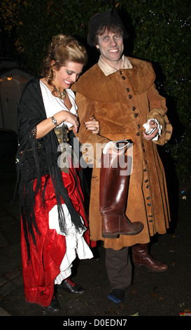 John Bishop, à Jonathan Ross' Halloween fancy dress party. Londres, Angleterre - 31.10.10 Banque D'Images