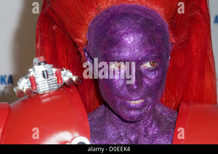 Heidi Klum Heidi Klum's 11th Annual Halloween Party chez Lavo Arrivées - New York City, USA - 31.10.10 Banque D'Images