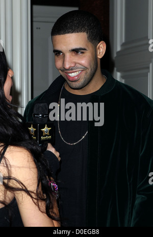 Drake Drake après travail à Rendez-vous de nuit au Wynn Resort & Casino Las Vegas, Nevada - 06.10.10 Banque D'Images