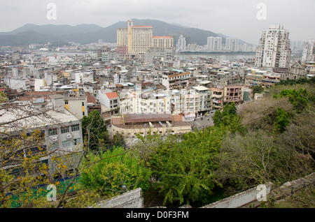 La Chine, Macao,Guangdong Sheng Province, ville de Zhuhai Shi. Banque D'Images