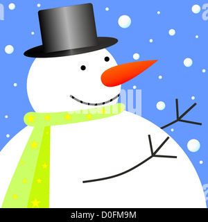 bonhomme de neige Banque D'Images