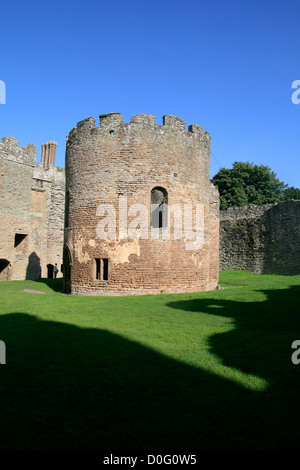 La chapelle ronde Ludlow Castle Shropshire England UK Banque D'Images