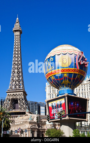 Le Paris-Las Vegas Hotel and Casino, Las Vegas Banque D'Images