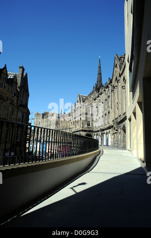 Victoria Street, Édimbourg, Écosse, Royaume-Uni Banque D'Images