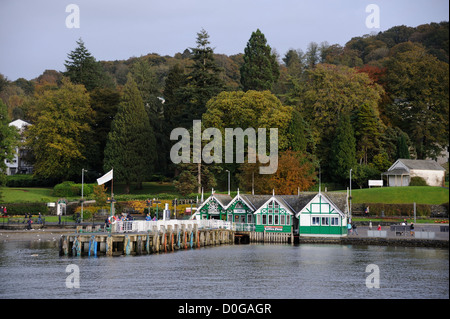 Le lac Windermere, le plus grand lac naturel de France, Bretagne, nord-ouest de l'Angleterre. Banque D'Images