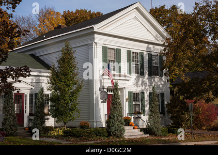 The White House Inn, Bed and Breakfast, Cooperstown, NEW YORK Banque D'Images