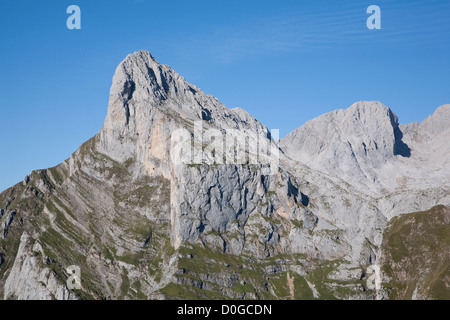 Peña Remoña, Los Urrieles - Parc National Picos de Europa, Cantabria, ESPAGNE Banque D'Images