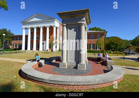 James Meredith Memorial University Campus Ole Miss Oxford MS Mississippi Banque D'Images