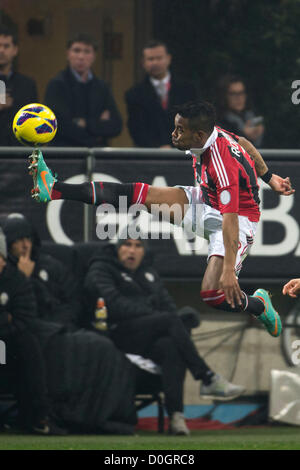 Robinho (Milan), le 25 novembre 2012 - Football / Soccer : Italien 'Serie' un match entre l'AC Milan Juventus 1-0 au Stadio Giuseppe Meazza de Milan, Italie. (Photo de Maurizio Borsari/AFLO) [0855] Banque D'Images