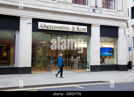 Shop Abercrombie & Kent, avant, les agents de voyages, Cheapside, Londres, UK Banque D'Images