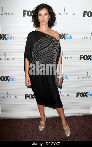 L'Indira Varma FOX Automne 2010 Eco-Casi a eu lieu au restaurant Boa West Hollywood, Californie Banque D'Images