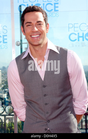 Zachary Levi en 2011 People's Choice Awards annonce, tenue à l'hôtel de Londres. Los Angeles, Californie - Banque D'Images