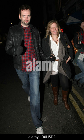 Mouche du bleuet de Goldie Lookin' Chain bénéficie d''une nuit à Gaucho membres club de Soho à Londres, Angleterre - 10.11.10 Banque D'Images