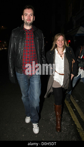 Mouche du bleuet de Goldie Lookin' Chain bénéficie d''une nuit à Gaucho membres club de Soho à Londres, Angleterre - 10.11.10 Banque D'Images