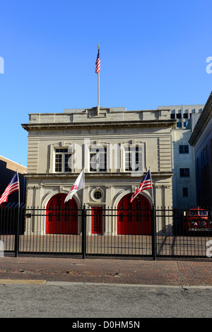 Fire Museum Memphis Tennessee TN Banque D'Images