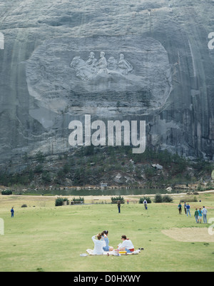 Stone Mountain Park, Atlanta, Géorgie, Etats-Unis, Amérique du Nord Banque D'Images