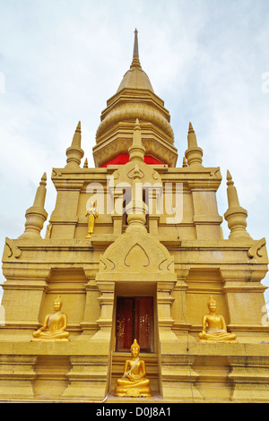 La pagode de Laem Sor sur Ko Samui, Thaïlande Banque D'Images