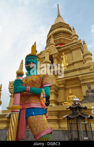 La pagode de Laem Sor sur Ko Samui, Thaïlande Banque D'Images