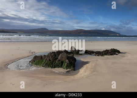 Le Cape Wrath Peninsular vu de Balnakeil Bay Faraid Head Durness Sutherland côte nord-ouest de l'Ecosse UK Banque D'Images