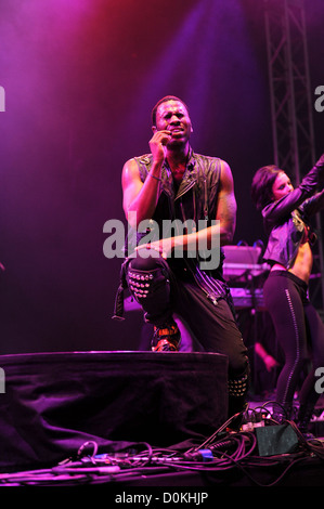 Jason Derulo Le V Festival 2010 tenue à Hylands Park - Performances - Jour 1 Chelmsford, Angleterre - 21.08.10 Banque D'Images