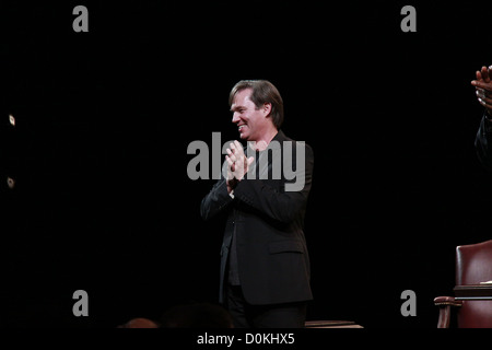 Richard Thomas soirée de clôture de la production de Broadway de "race" au Barrymore Theatre - Curtain Call New York City, USA - Banque D'Images