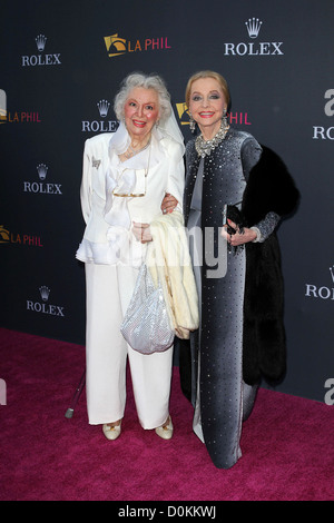 Ann Rutherford et Anne Jeffreys Los Angeles Philharmonic Soirée d'ouverture Saison 2010/2011 gala tenu à Walt Disney Concert Hall Banque D'Images