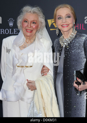 Ann Rutherford et Anne Jeffreys Los Angeles Philharmonic Soirée d'ouverture Saison 2010/2011 gala tenu à Walt Disney Concert Hall Banque D'Images