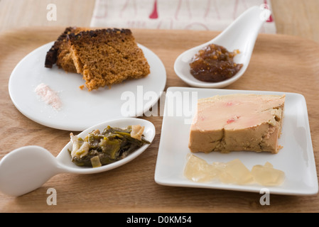 Foie gras en une minute Banque D'Images