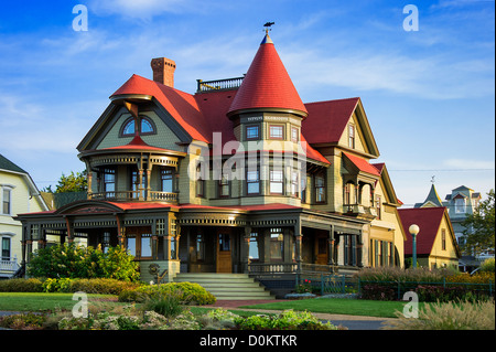 Maison Corbin-Norton, Ocean Avenue, Oak Bluffs, Martha's Vineyard, Massachusetts, USA Banque D'Images