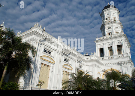 Mosquée du Sultan Abu Bakar, Johor Baru, Malaisie Banque D'Images